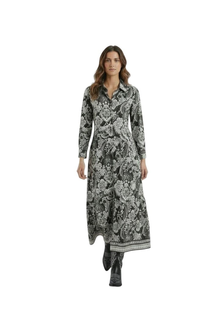 Martina Paisley Shirt Maxi $450 / IA6
