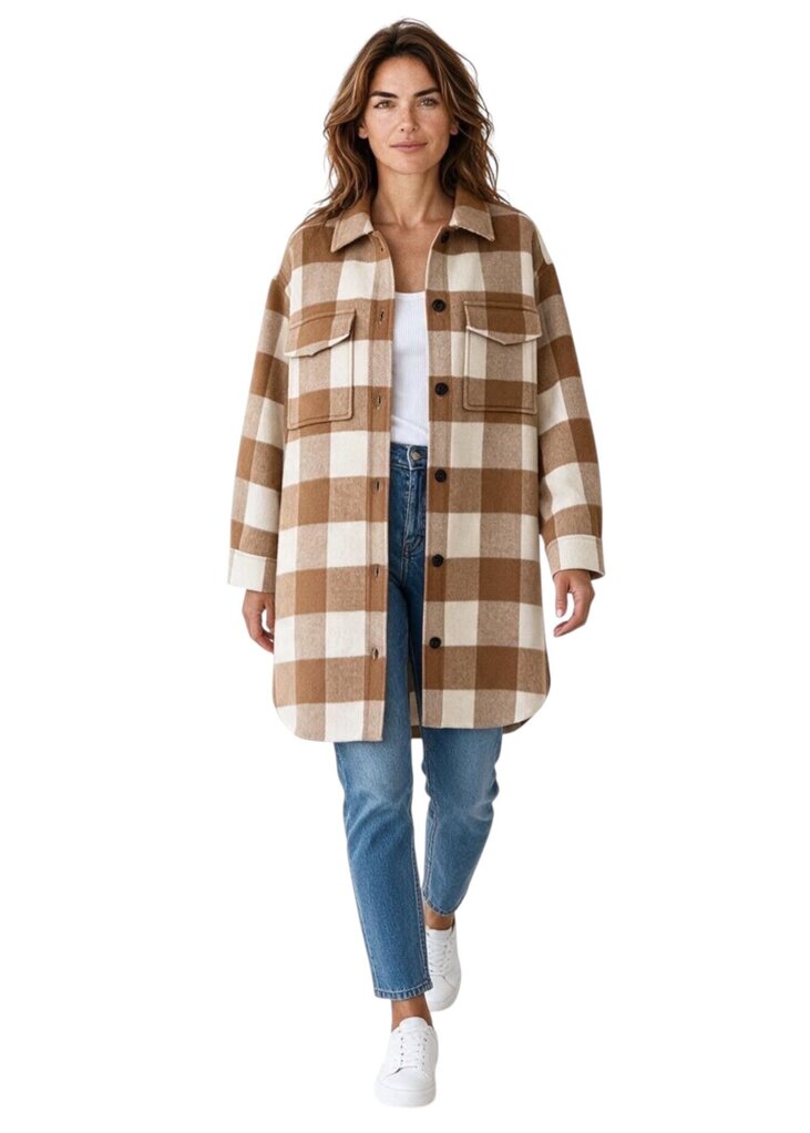 Jaro Buffalo Check Coat