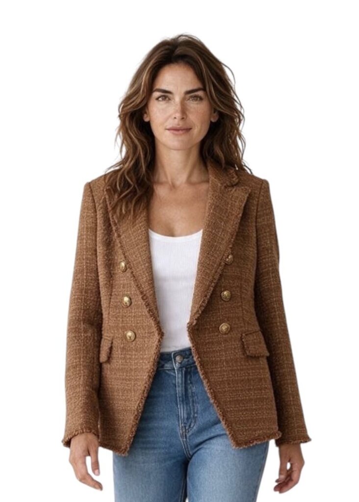 Taja Tweed Dickey Blazer