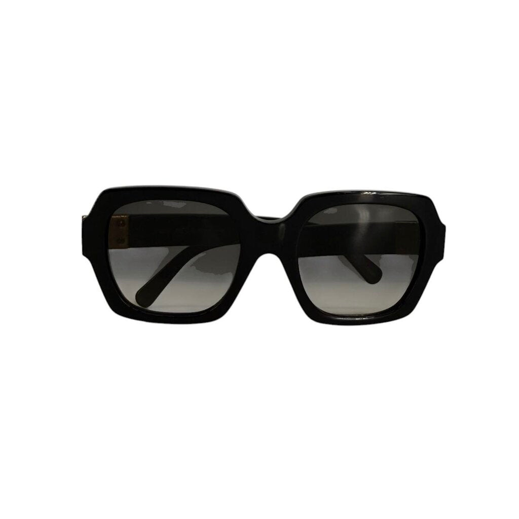 Oversized Cat-Eye Squoval Black Logo Louis Vuitton Western Fit Sunglasses
